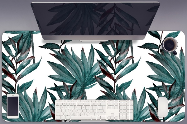 Mapa de birou ilustrare tropical