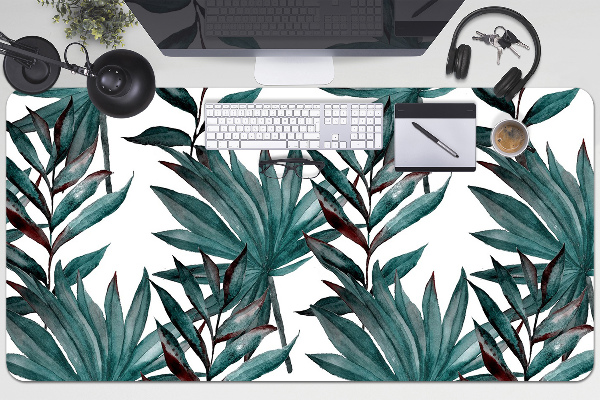 Mapa de birou ilustrare tropical
