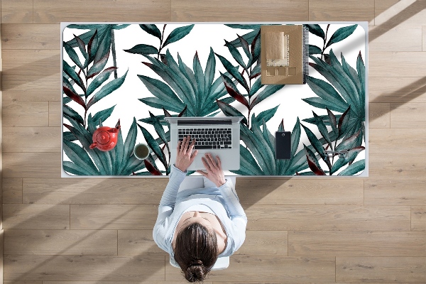 Mapa de birou ilustrare tropical