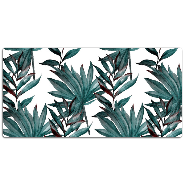 Mapa de birou ilustrare tropical