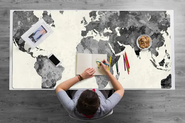 Mapa de birou harta lumii vechi