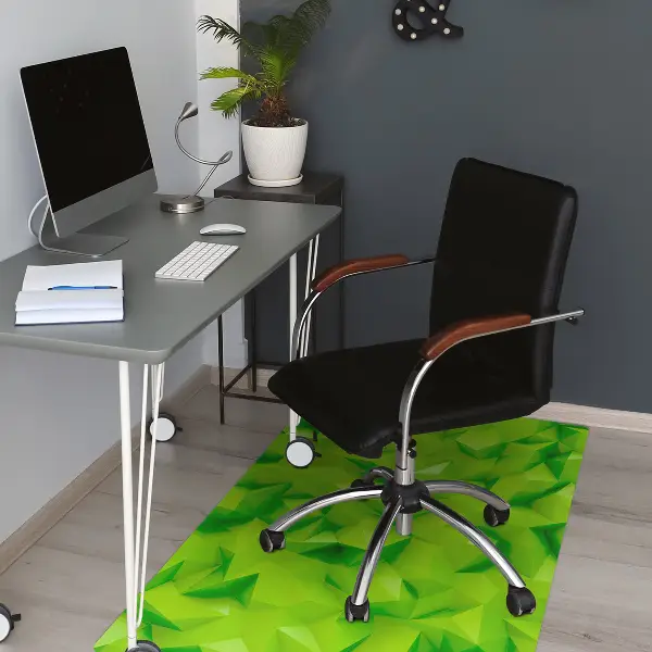 Covorașe pentru scaune abstractizare verde
