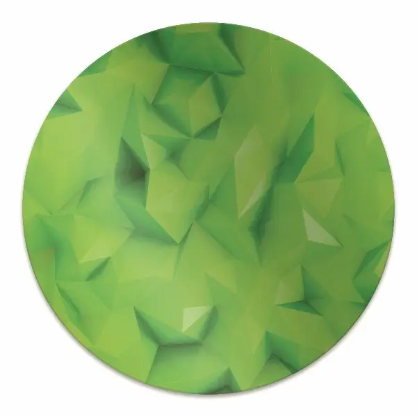 Covorașe pentru scaune abstractizare verde