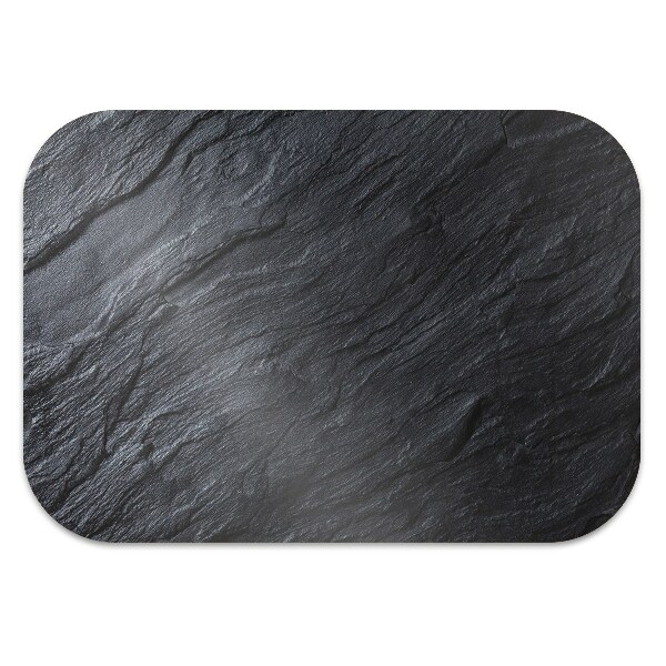 Covoras pentru protectie pardosea marmura neagra