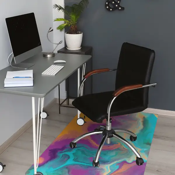 Covorașe pentru scaune modele colorate