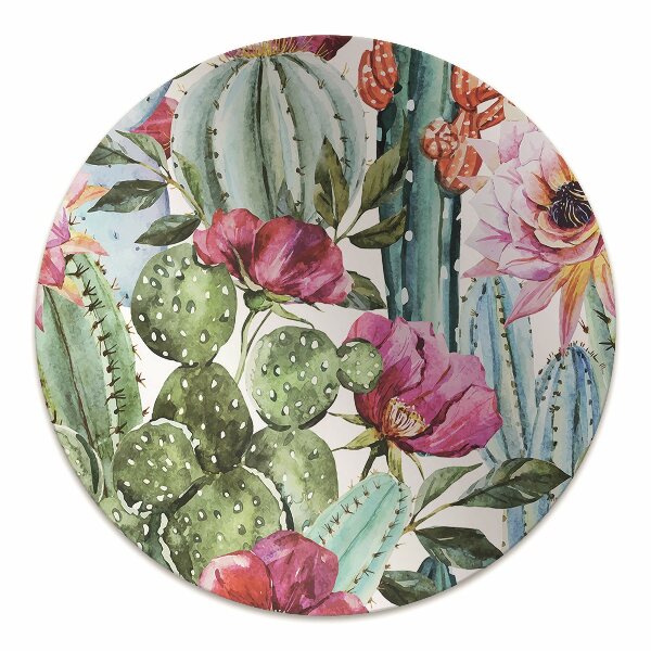 covoras protectie podea flori cactus