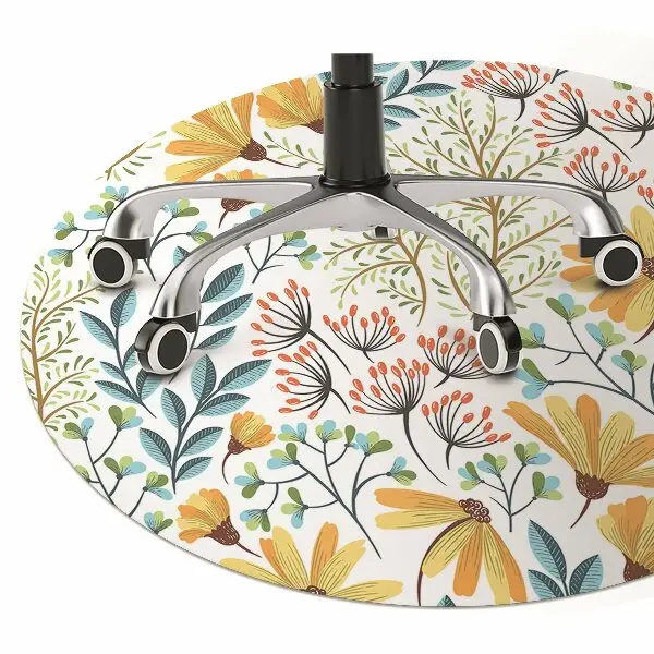 protectie podea scaun imagine florale