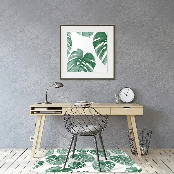 Covorașe pentru scaune frunze de monstera