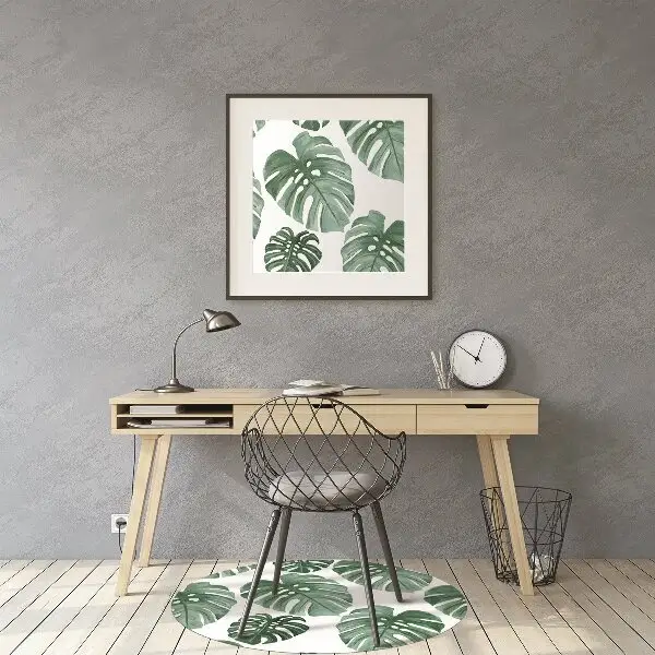 Covorașe pentru scaune frunze de monstera