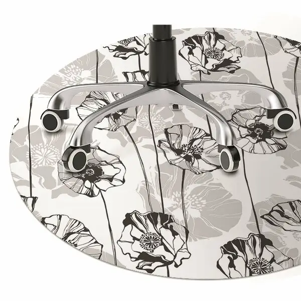 protectie podea scaun birou flori Glamour