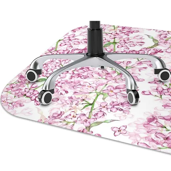 protectie podea birou flori de liliac