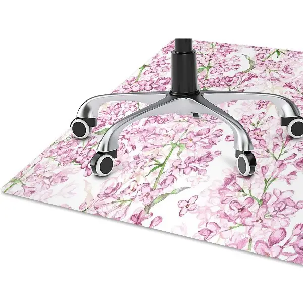 protectie podea birou flori de liliac