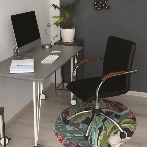 protectie podea scaun birou Design floral