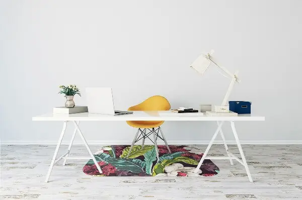 protectie podea scaun birou Design floral