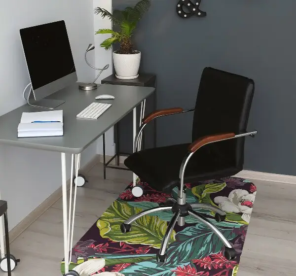 protectie podea scaun birou Design floral