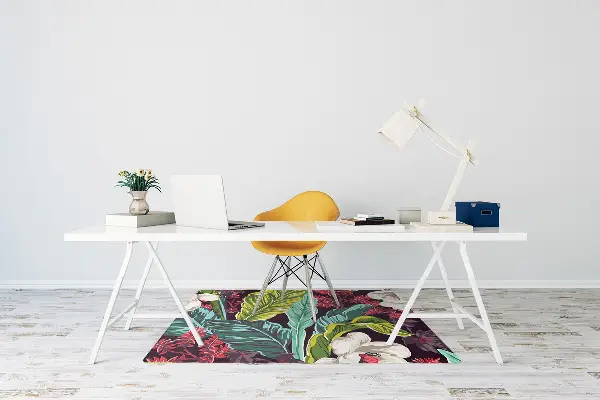 protectie podea scaun birou Design floral
