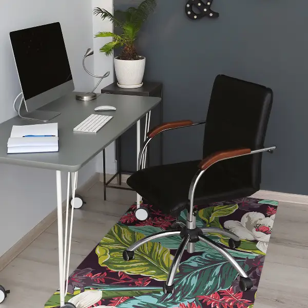 protectie podea scaun birou Design floral