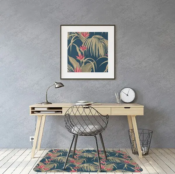 Covorașe pentru scaune Tropical Palm Copaci