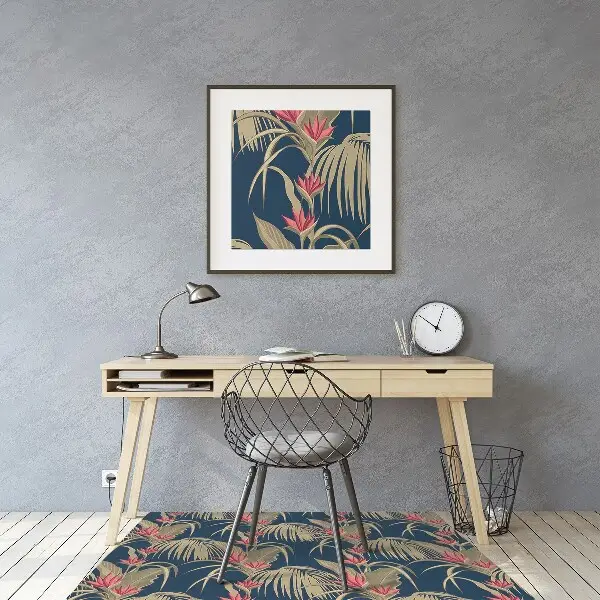 Covorașe pentru scaune Tropical Palm Copaci