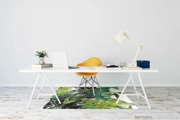 protectie podea scaun frunze tropicale