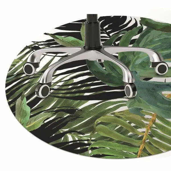 protectie podea scaun frunze tropicale