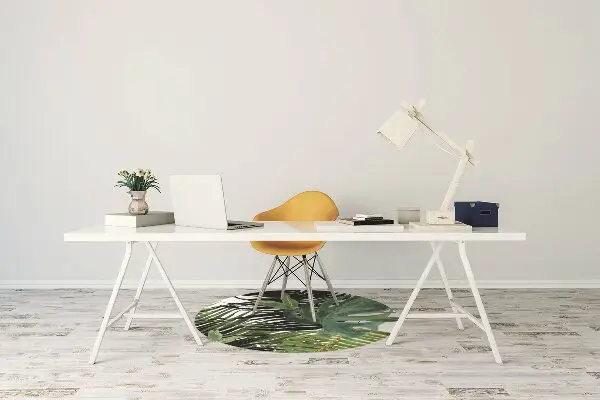 protectie podea scaun frunze tropicale