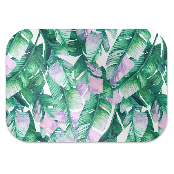 protectie podea scaun birou frunze pastel