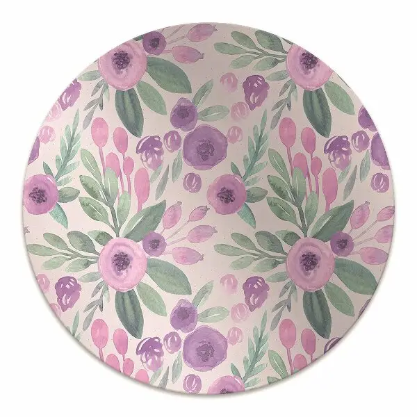 protectie podea scaun birou model floral