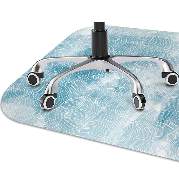 Covoras pentru protectie pardosea model tropical