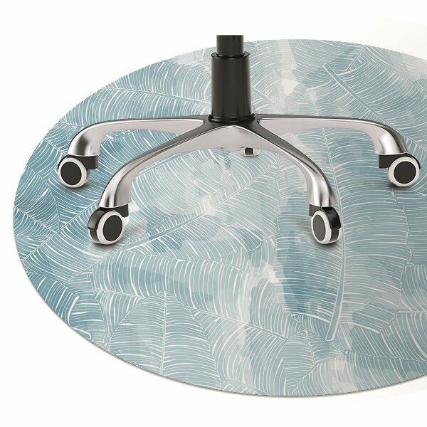 Covoras pentru protectie pardosea model tropical