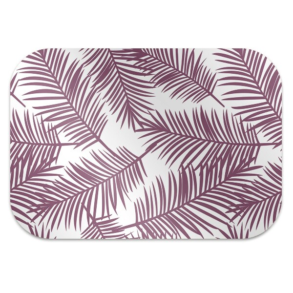 Covorașe pentru scaune frunze violet