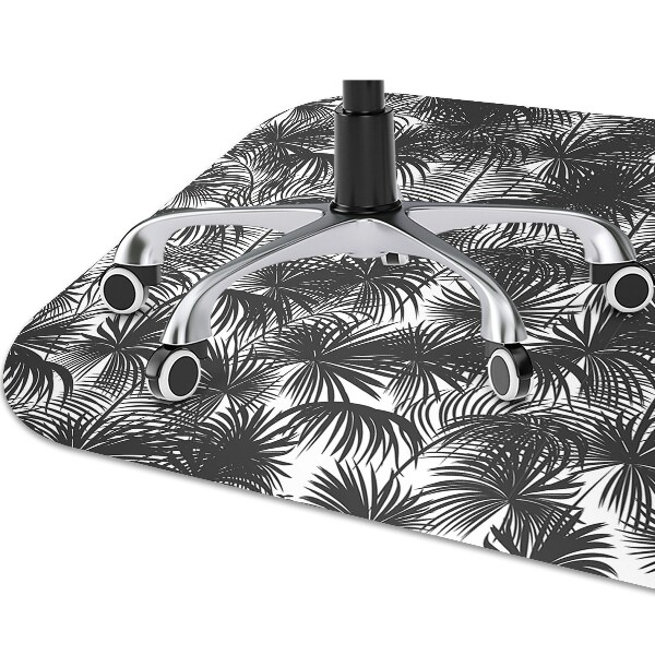 Covoras pentru protectie pardosea palmier negru
