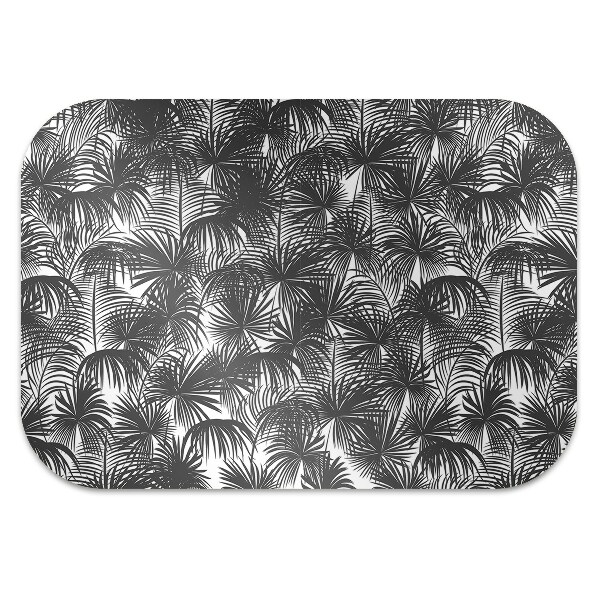 Covoras pentru protectie pardosea palmier negru