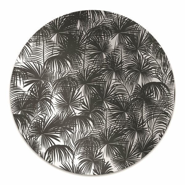 Covoras pentru protectie pardosea palmier negru