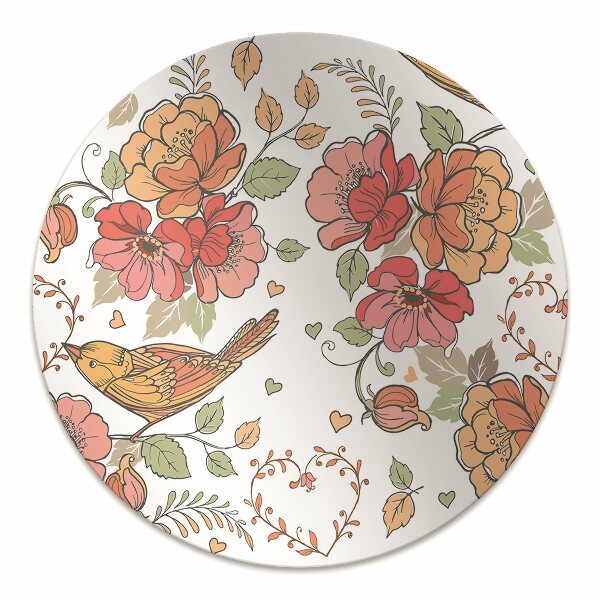 covoras protectie podea păsări ornament