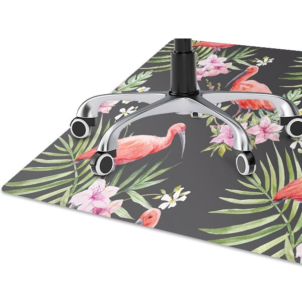 Covoras pentru protectie pardosea flamingo negru