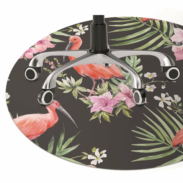 Covoras pentru protectie pardosea flamingo negru