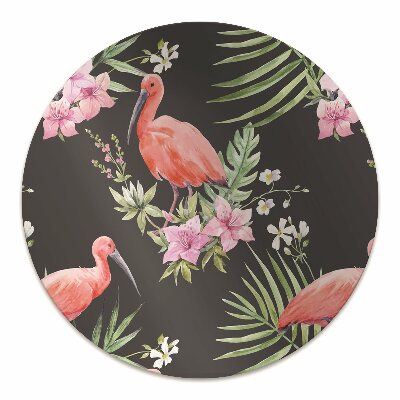 Covoras pentru protectie pardosea flamingo negru