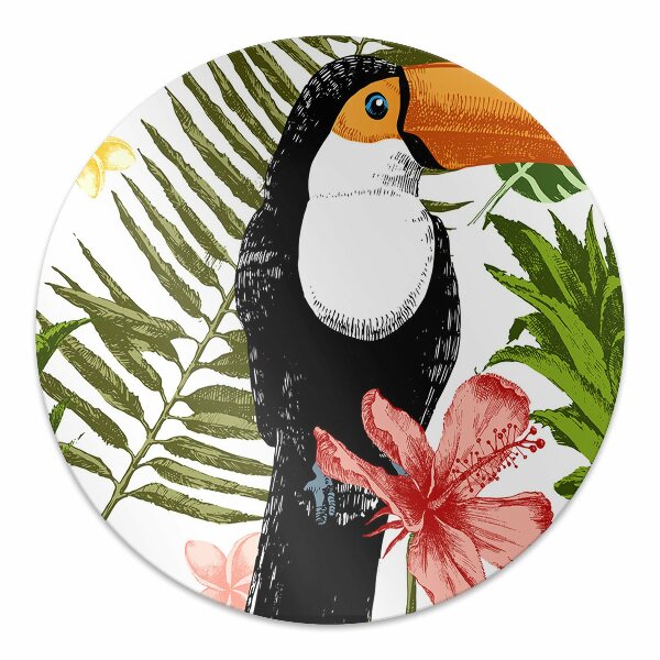 Covorașe pentru scaune Toucan și ananas