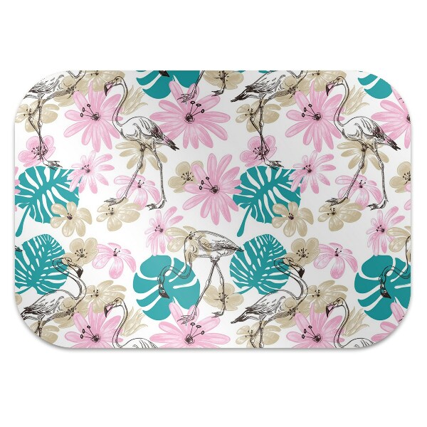 protectie podea scaun flamingo pictate