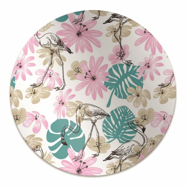 protectie podea scaun flamingo pictate