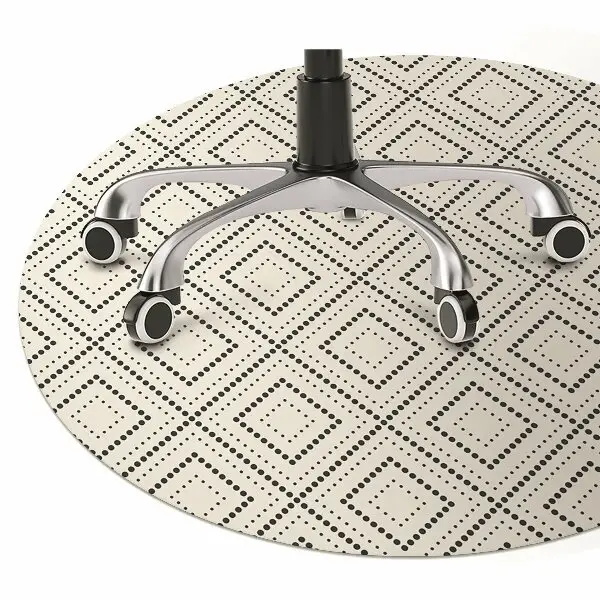Covorașe pentru scaune model geometric