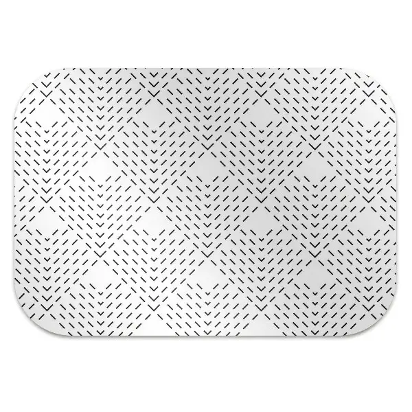protectie podea birou model geometric