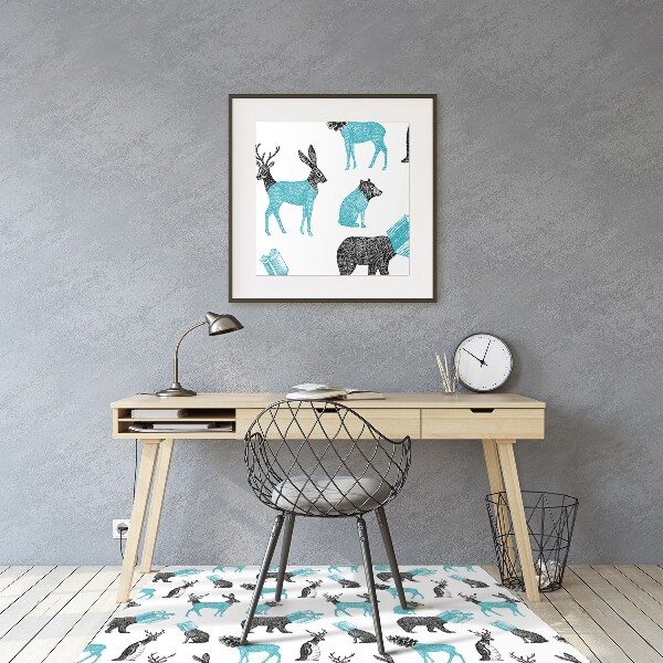 protectie podea birou animale