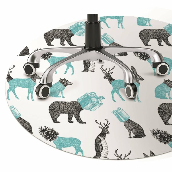 protectie podea birou animale