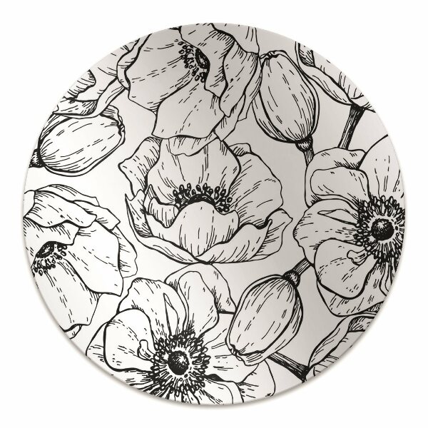Covoras pentru protectie pardosea Design floral