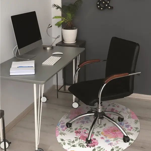 Covoras pentru protectie pardosea stil vintage Roses
