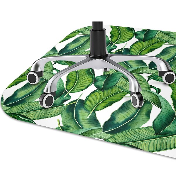 protectie podea birou frunze botanice