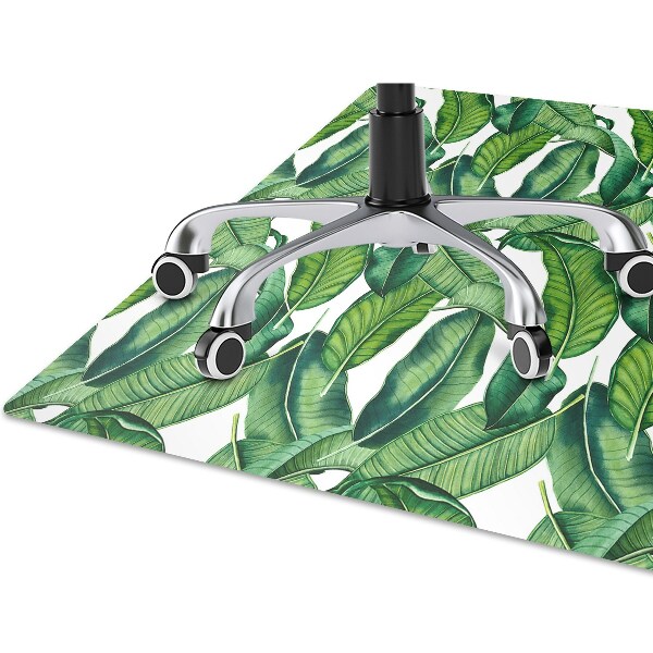 protectie podea birou frunze botanice