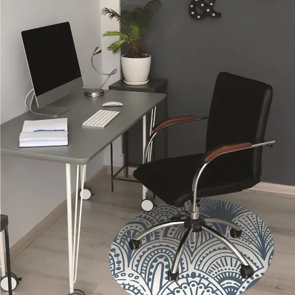Covoras pentru protectie pardosea abstractizare boho